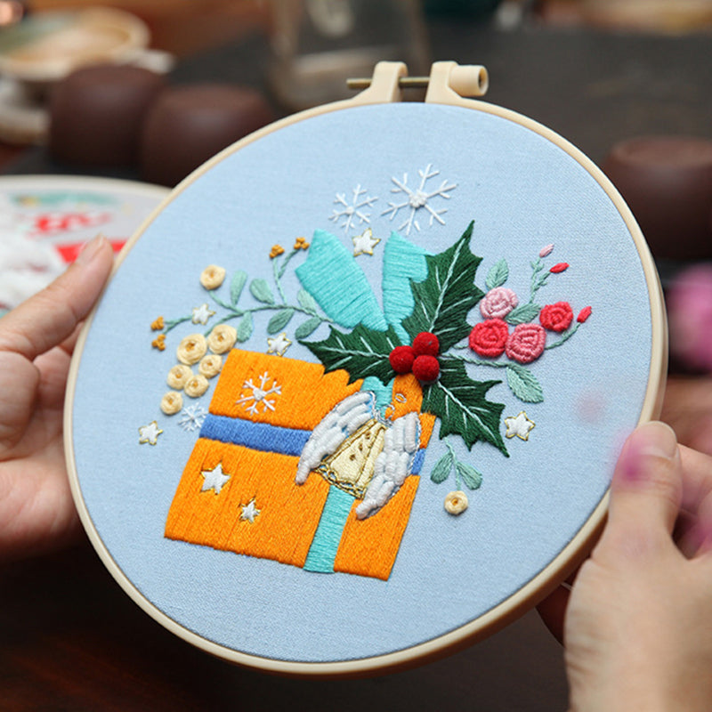 Novice embroidery DIY material package handmade embroidery creative Lu embroidery ornaments