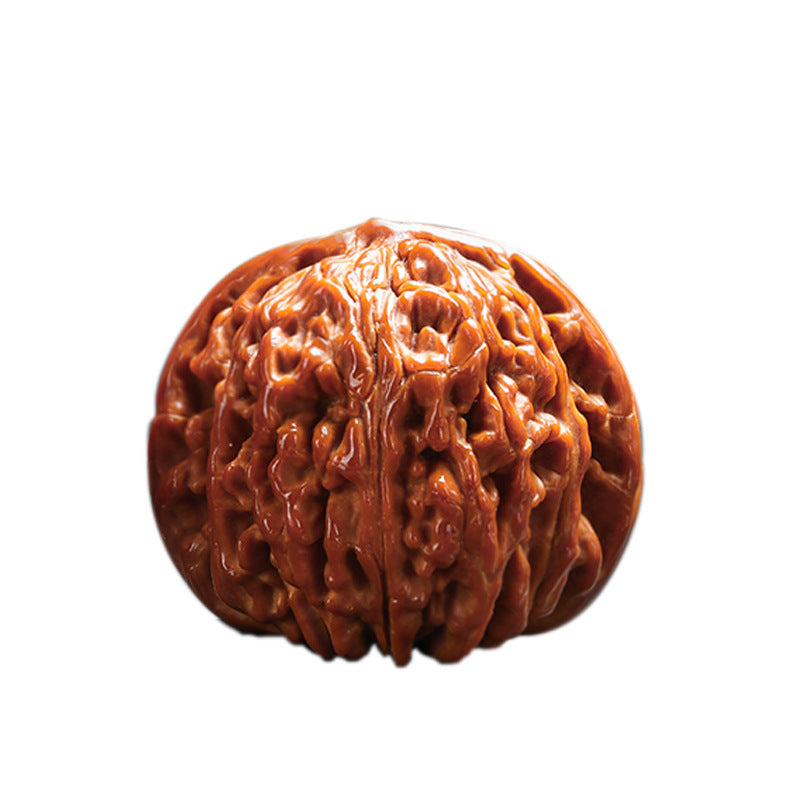 Wenwan Walnut "Four Towers" , a Chinoiserie decompression toy and a great gift,2Pcs