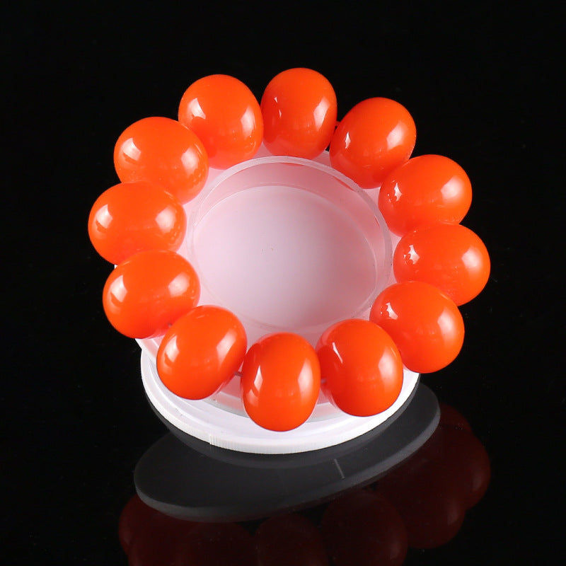 Chinoiserie Southern Red Pearl Single Loop Feng Shuijie bracelet