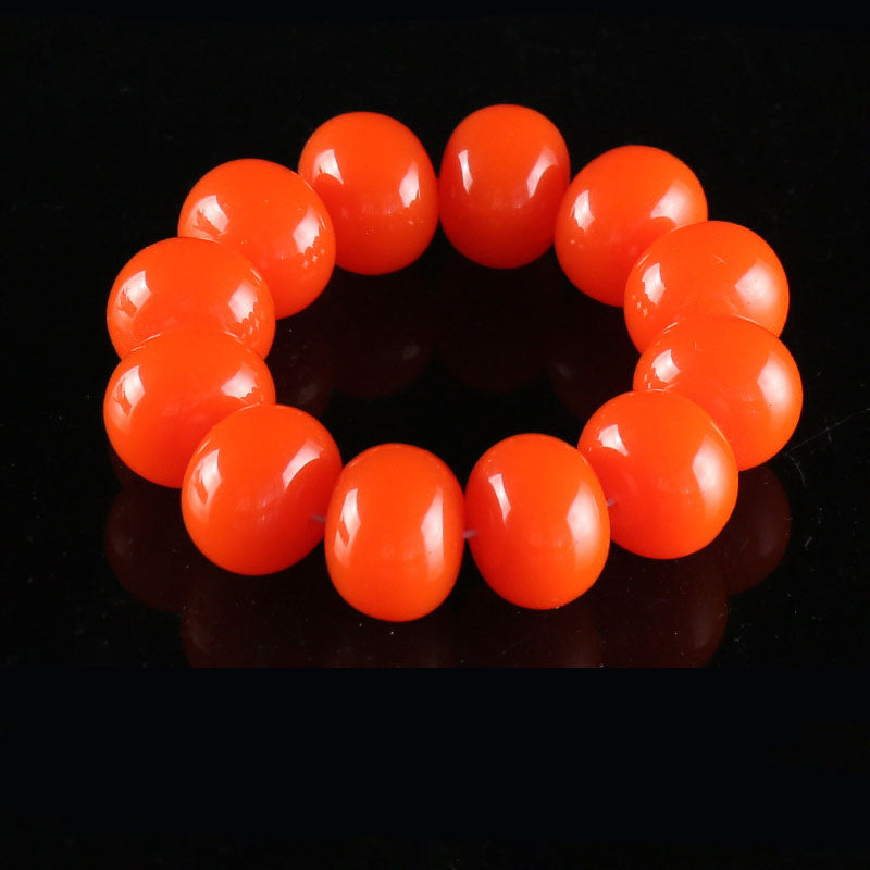 Chinoiserie Southern Red Pearl Single Loop Feng Shuijie bracelet