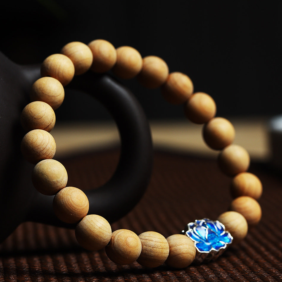 Chinoiserie Taihang Thuja Ball Beads Cloisonné Accessories Feng shui Bracelets