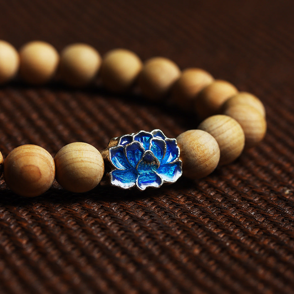 Chinoiserie Taihang Thuja Ball Beads Cloisonné Accessories Feng shui Bracelets