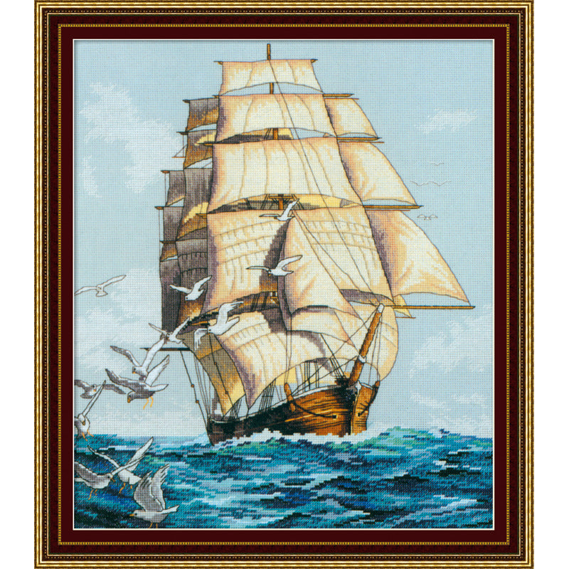 Chinese Cross Stitch Material Kit Living Room Crafts DIY