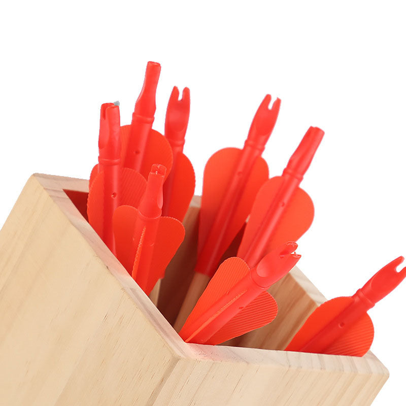 Chinese traditional pitching pot game children's wooden fun toys coordination training parent-child interactive props