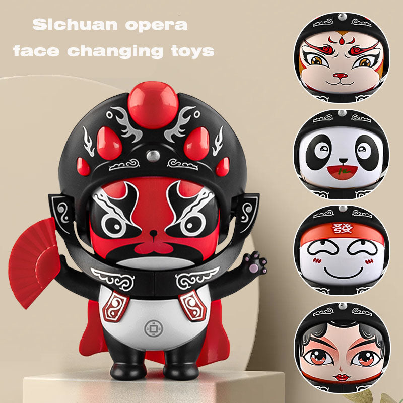 Sichuan opera face-changing toys are hot-selling creative mask dolls