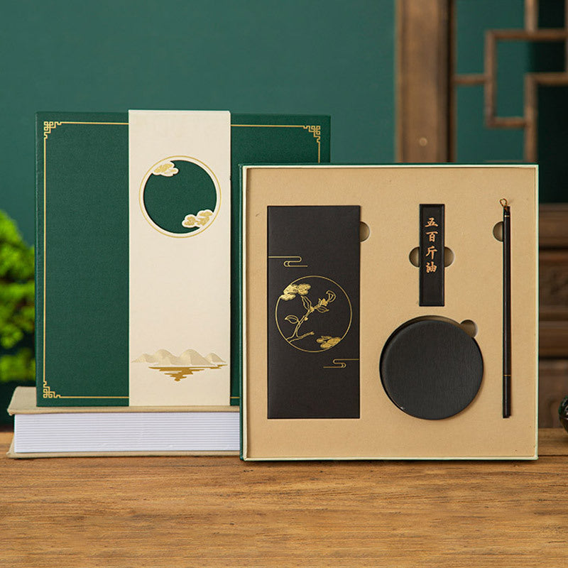 Chinoiserie Wen Fang Si Bao calligraphy set