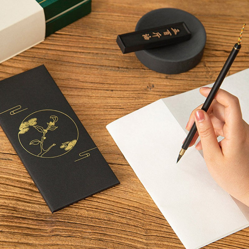 Chinoiserie Wen Fang Si Bao calligraphy set