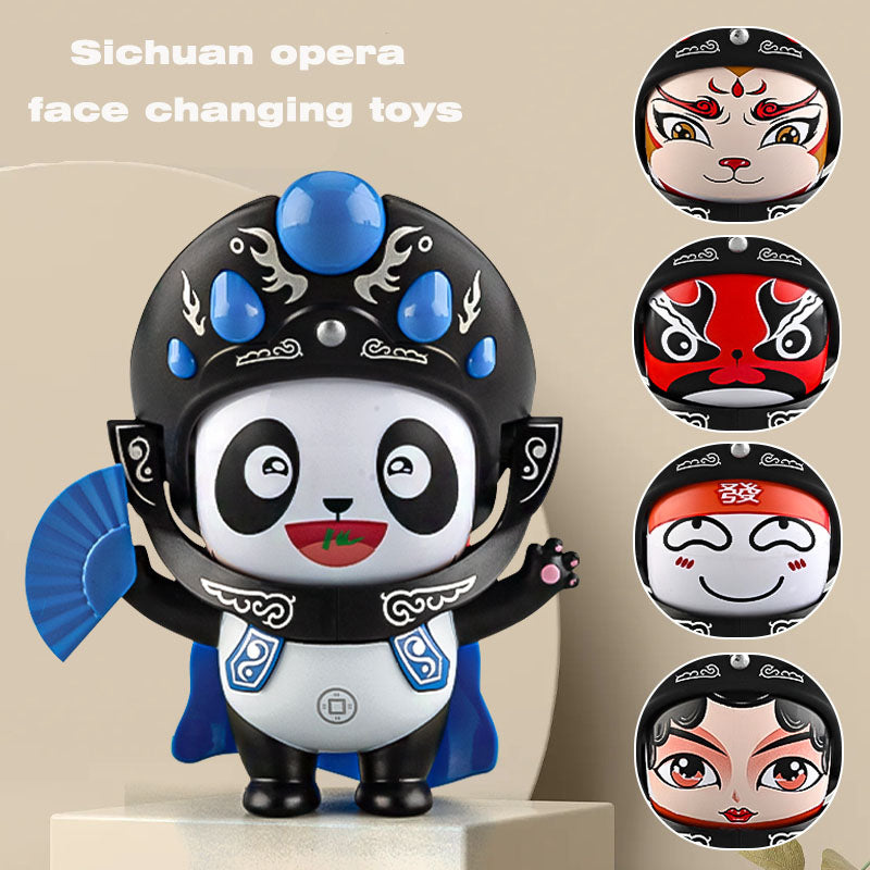 Sichuan opera face-changing toys are hot-selling creative mask dolls
