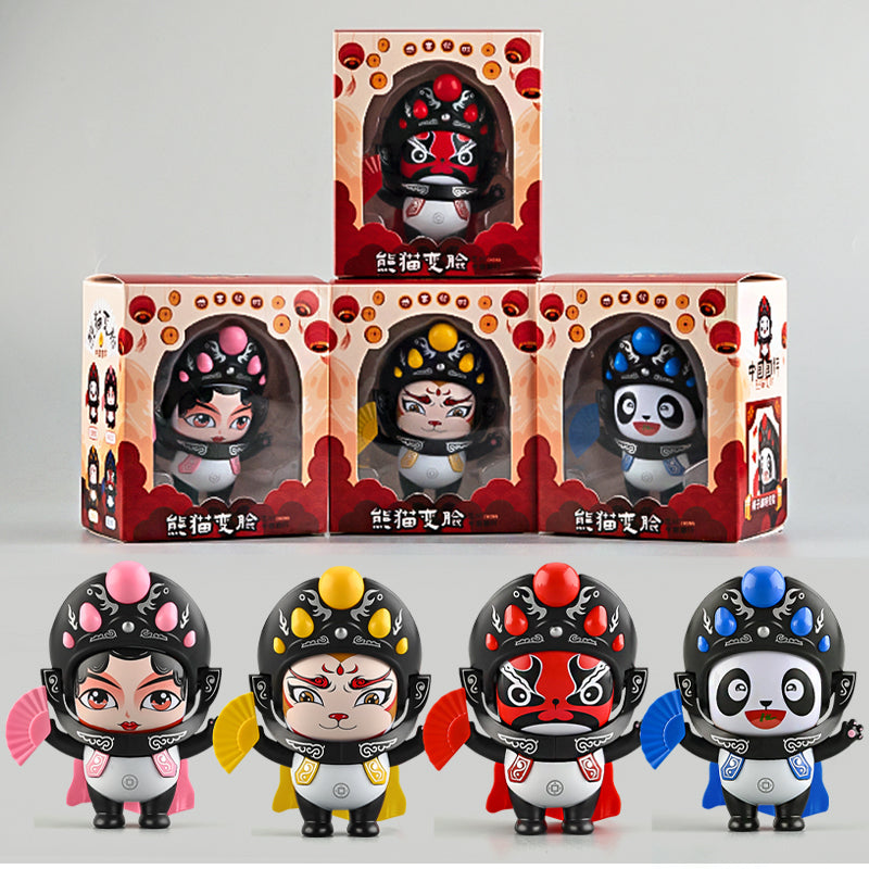 Sichuan opera face-changing toys are hot-selling creative mask dolls