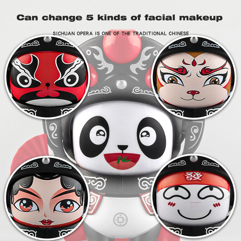 Sichuan opera face-changing toys are hot-selling creative mask dolls
