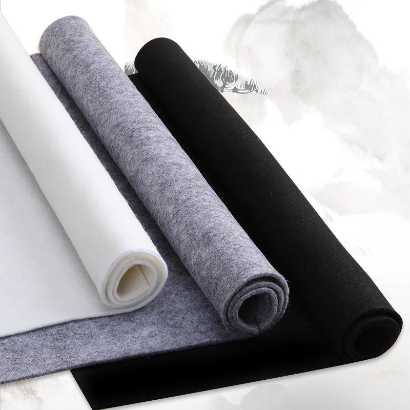 Chinese calligraphy felt mat calligraphy and painting table mat 40x60cm 2 pieces