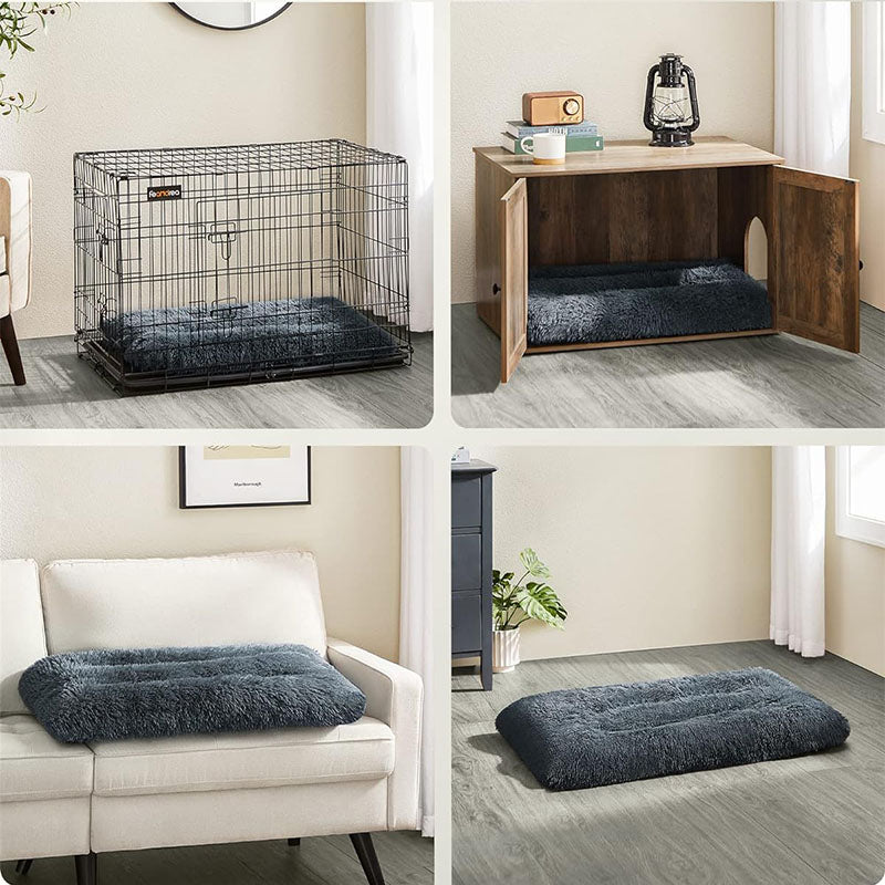 PV plush square dog bed winter warm pet mat