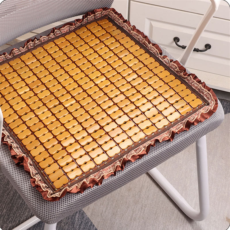 Chinoiserie summer bamboo mat cushion chair car seat cushion breathable, cool, natural and environmentally friendly