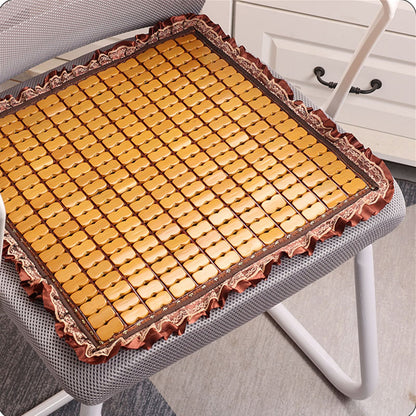 Chinoiserie summer bamboo mat cushion chair car seat cushion breathable, cool, natural and environmentally friendly