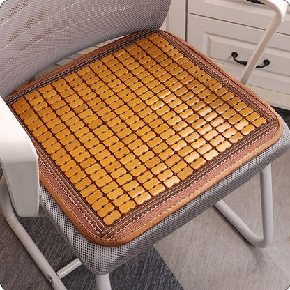 Chinoiserie summer bamboo mat cushion chair car seat cushion breathable, cool, natural and environmentally friendly