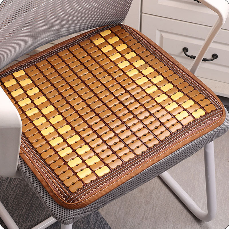 Chinoiserie summer bamboo mat cushion chair car seat cushion breathable, cool, natural and environmentally friendly
