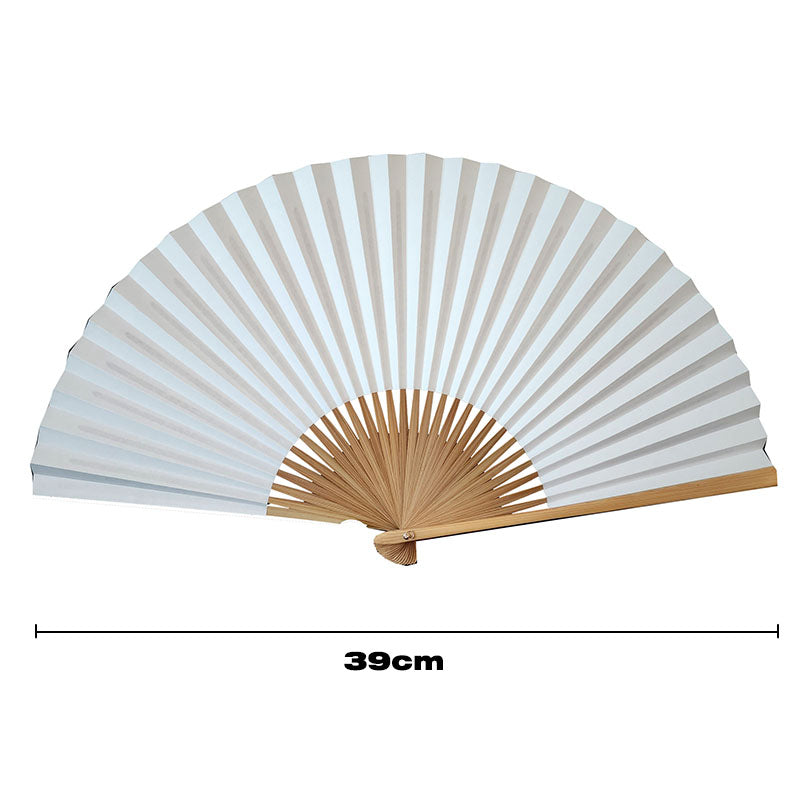 Chinese antique folding fan blank paper fan DIY fan with your own painted patterns