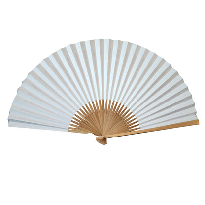Chinese antique folding fan blank paper fan DIY fan with your own painted patterns