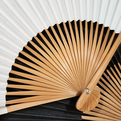 Chinese antique folding fan blank paper fan DIY fan with your own painted patterns